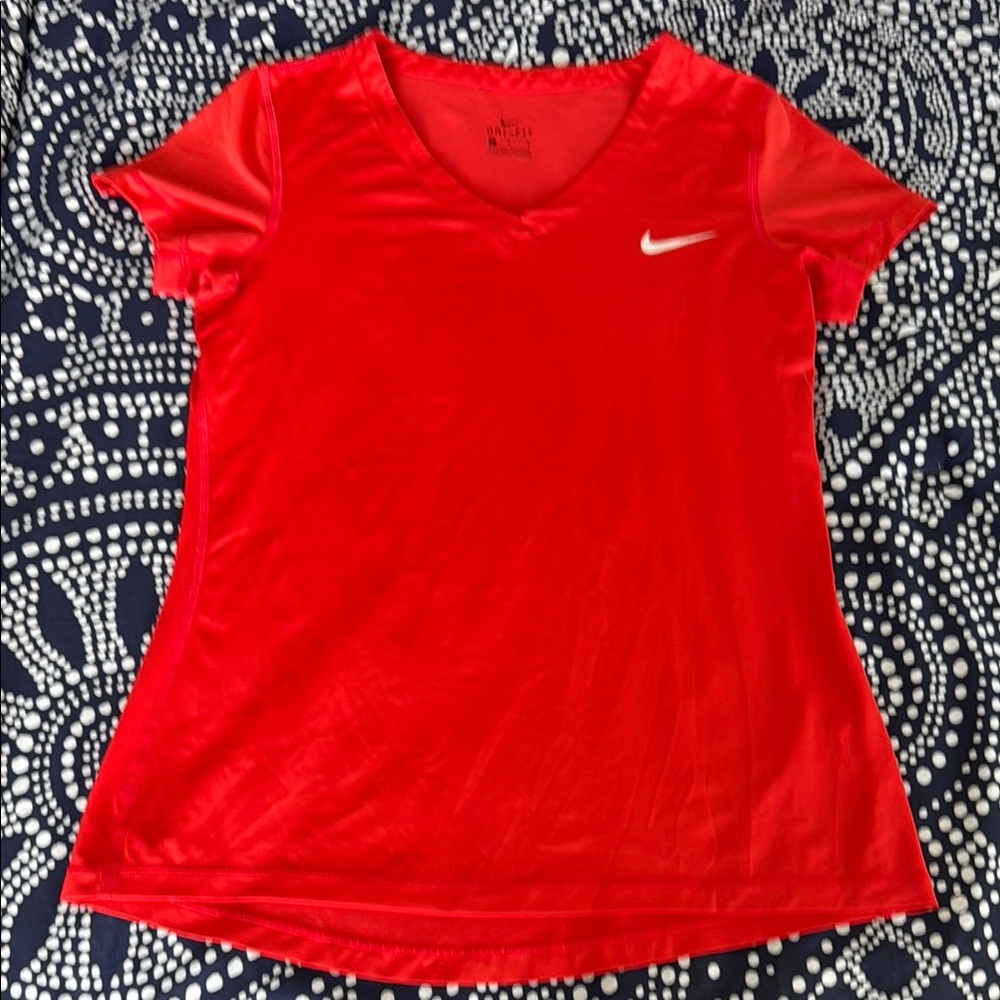 Nike Dri-FIT Red Tee